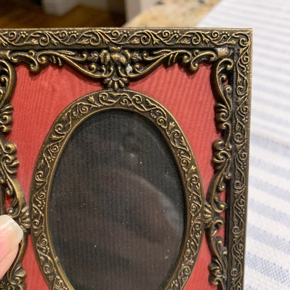 Vintage Metal Ornate Picture Frame